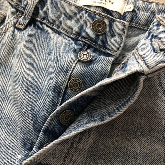 Hidden Los Angeles Mom Jeans Light Wash Size 25 - Picture 6 of 13